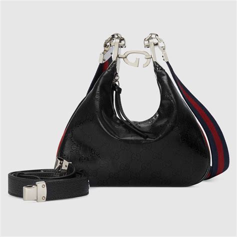 gucci attache black|gucci attachment bag.